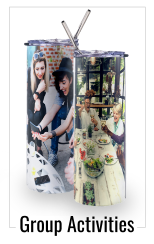 Personalized Group Activity Tumblers for Sale