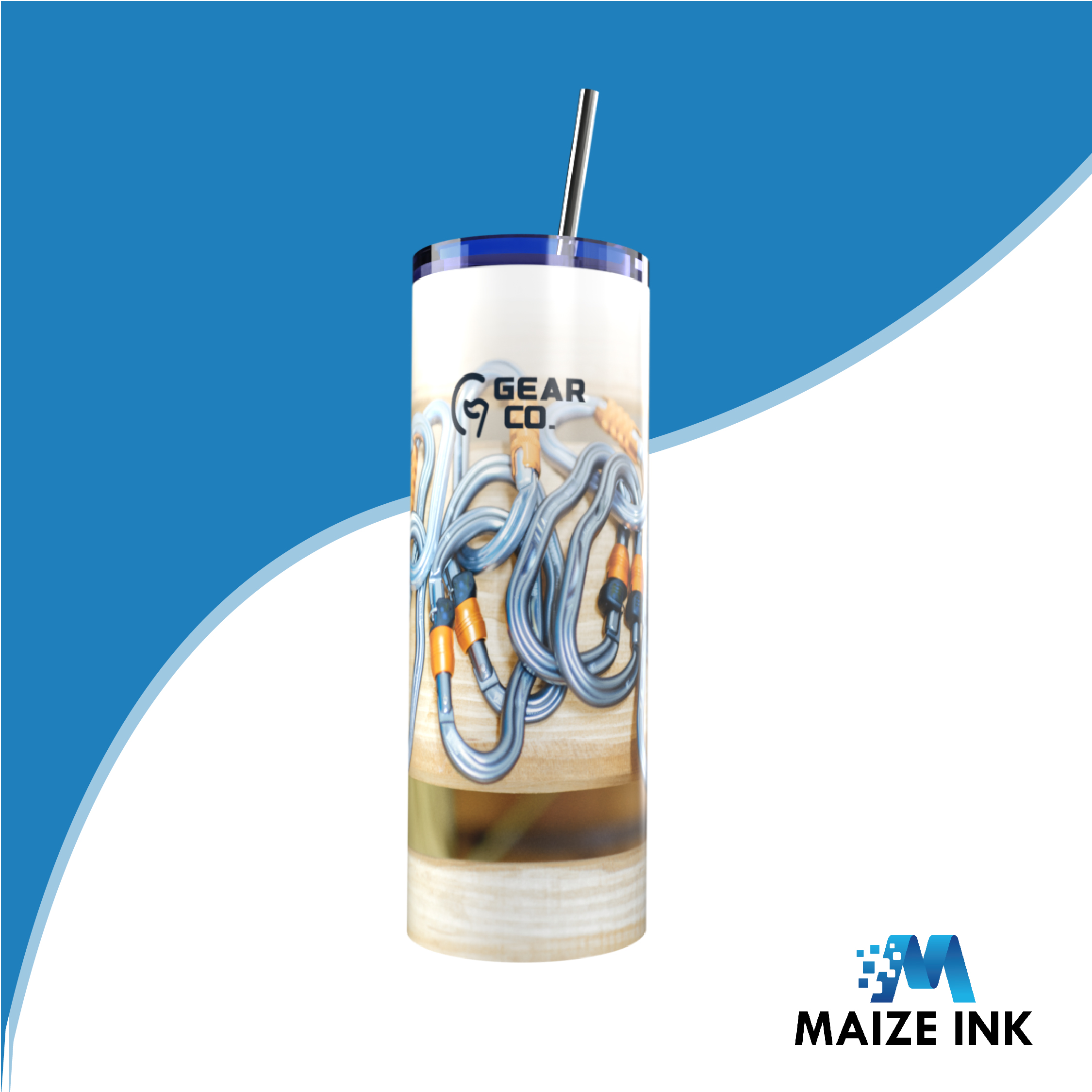 Personalized Business Tumbler _Gear Company