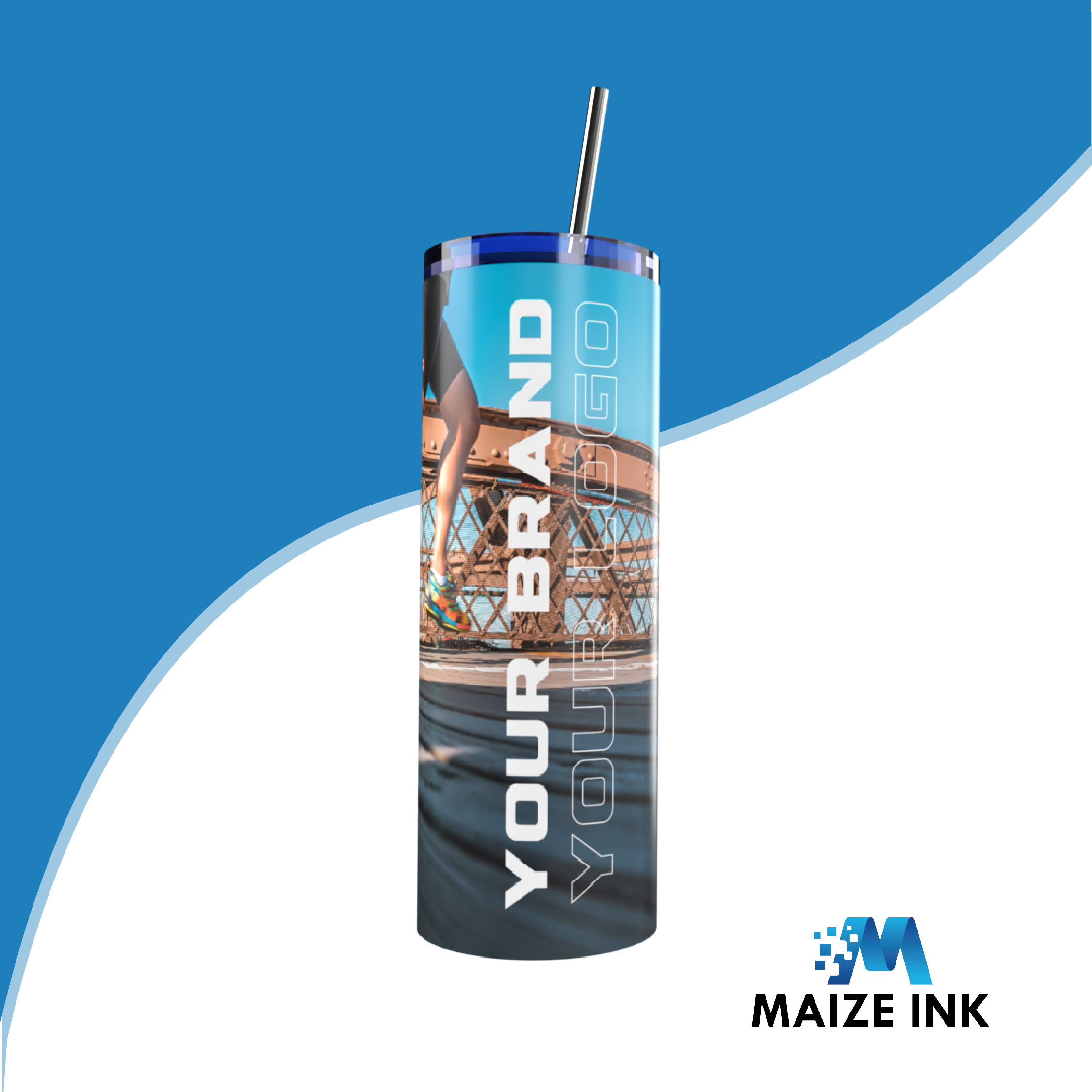 Personalized Business Tumbler _Your Brand Your Logo